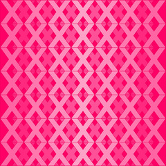 Pink X alphabet pattern background vector. Repeat X letter on pink background.