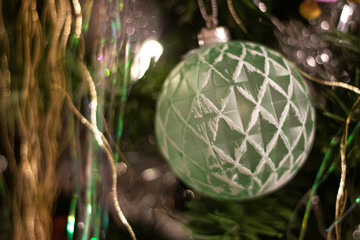 Dekoration im Weihnachtsbaum