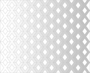 Grey X letter pattern background vector. Repeat X alphabet on white background.