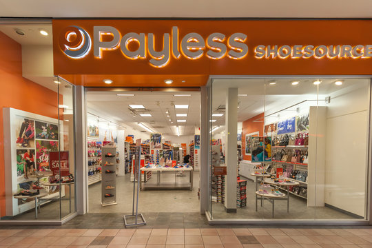 Mall payless store