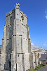 Fototapeta na wymiar Burnham-on-Sea Church, Somerset 