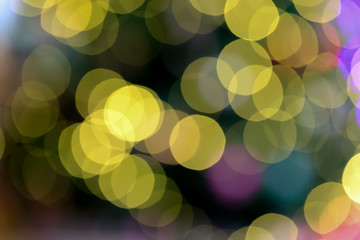 Blurred Bokeh. Defocused Background.Christmas light background.