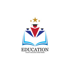 Education Logo Template vector