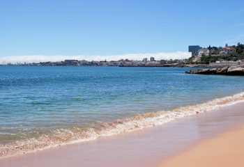 Beautiful seascape. Mediterranean coast.