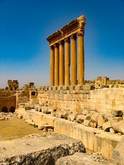Baalbek Lebanon old roman ruins UNESCO world heritage