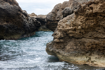 Fototapeta premium rocks in the sea