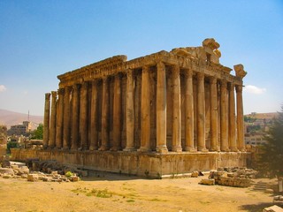 Baalbek Lebanon old roman ruins UNESCO world heritage
