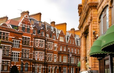 old houses in central London