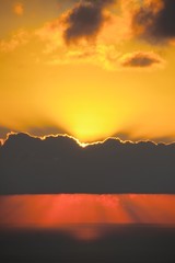 Clouds and wonderful sunset