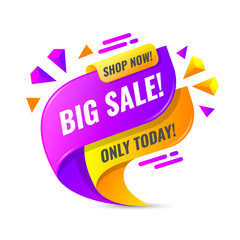 Abstract sale background 