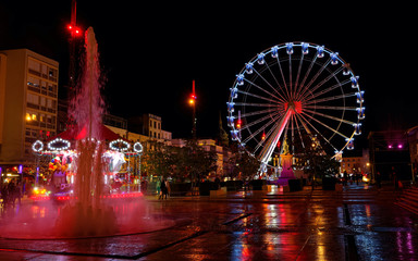 No&euml;l 2019, Place de Jaude, Clermont Ferrand, Auvergne, France