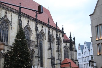Fototapeta na wymiar old architecture in german city
