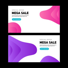 Abstract poster vector. Facebook cover. Creative banner. Gym banner. Gift card, sale voucher. Vector, illustration.