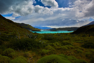 Torres del Paine, Nordeskield lake, chile