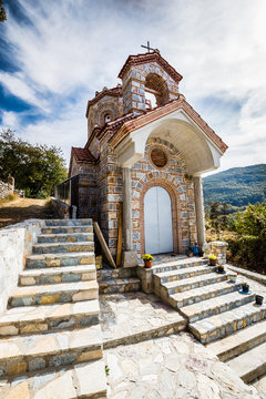 Small Orthodox Church In Galichnik, Mavrovo, Macedonia