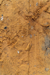 Path background or texture with sand