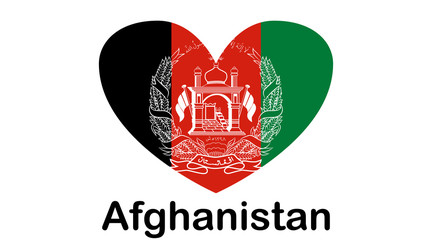 Flag of Afghanistan. Accurate dimensions, elements proportions and colors.