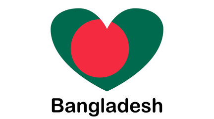 Bangladesh flag, official colors and proportion correctly. National Bangladesh flag.