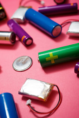 Small batteries view