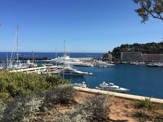   Boote in der Côte d’Azur, Frankreich