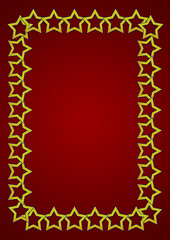 Abstract, simple background with stars