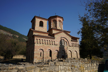 Fototapeta na wymiar Church of St Demetrius of Thessaloniki in Veliko Tarnovo