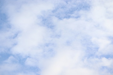 Blue sky background with cloud.