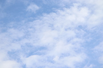Blue sky background with cloud.