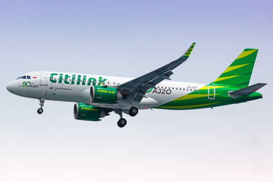 Citilink Airbus A320neo Airplane