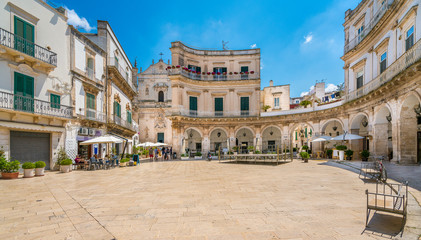 Martina Franca, province of Taranto, Apulia, southern Italy. - obrazy, fototapety, plakaty