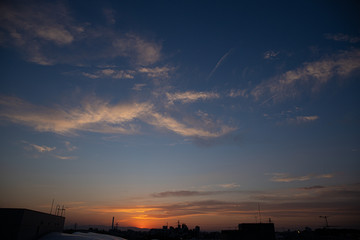 Naklejka premium 夕焼け