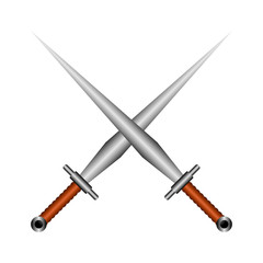 Crossed swords icon.