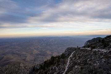 Views of the mountains are always present in the deserts of West Texas. 