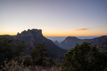 Views of the mountains are always present in the deserts of West Texas. 