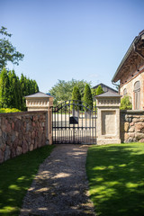 old house in park