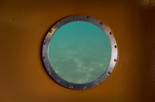 porthole of a ship