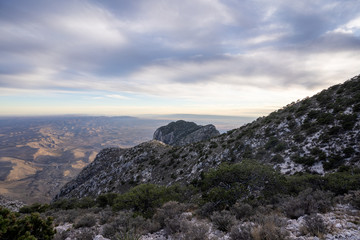 Views of the mountains are always present in the deserts of West Texas. 