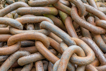 chain links closeup