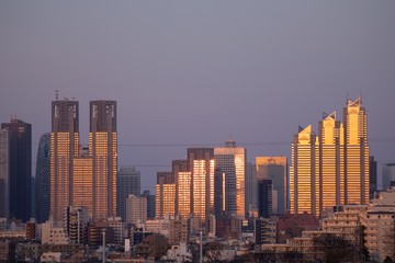 Naklejka premium 新宿