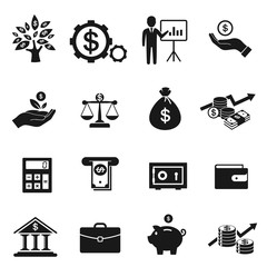 Business & Finance Icon vector Illustration