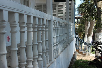 Railing in old house