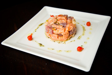 plate of sushi, asian food, japanese cuisine