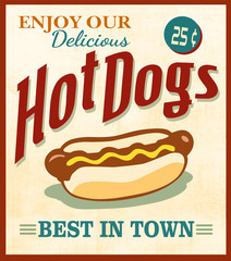 HOT DOG POSTER