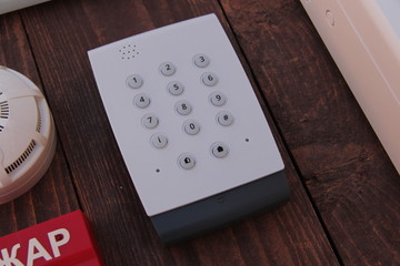 the control of the security fire alarm