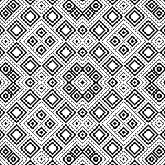 Seamless abstract background with rhombuses. Checkered infinity geometric pattern. Vector illustration. 