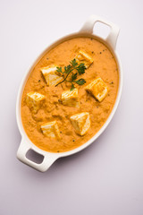 Paneer Korma, Kurma or Quorma is a popular Indian main course recipe made using cottage cheese with curry made of curd, coconut and cashew nuts