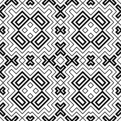 Seamless abstract background with rhombuses. Checkered infinity geometric pattern. Vector illustration. 