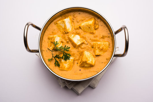 Paneer Korma, Kurma or Quorma is a popular Indian main course recipe made using cottage cheese with curry made of curd, coconut and cashew nuts