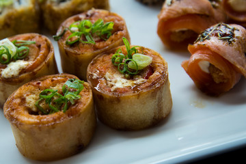 japanese food on a plate, asian food, japanese cuisine