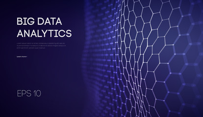 Big Data. Business inteligence technology background. Binary code algorithms deep learning virtual reality analysis. Data science learning machine. Artificial intelligence data research and automation